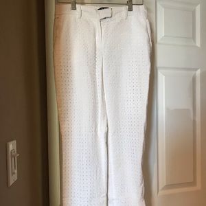 BCBG white pants